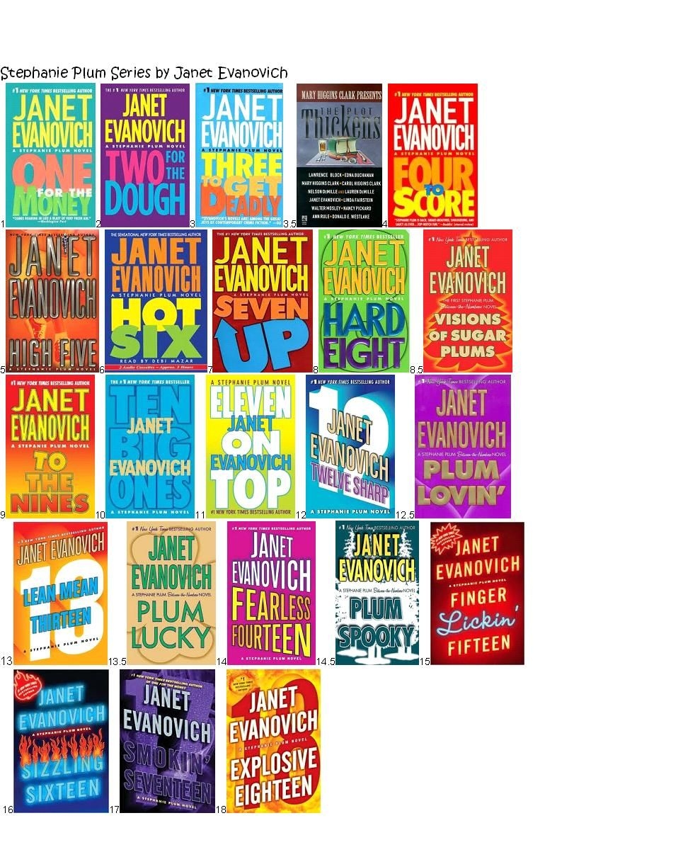 Janet Evanovich Books In Order Printable List Printable New Year Banners