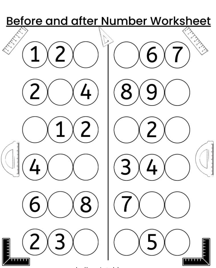 Kindergarten Math Worksheets Printable Free Kindergarten Worksheets