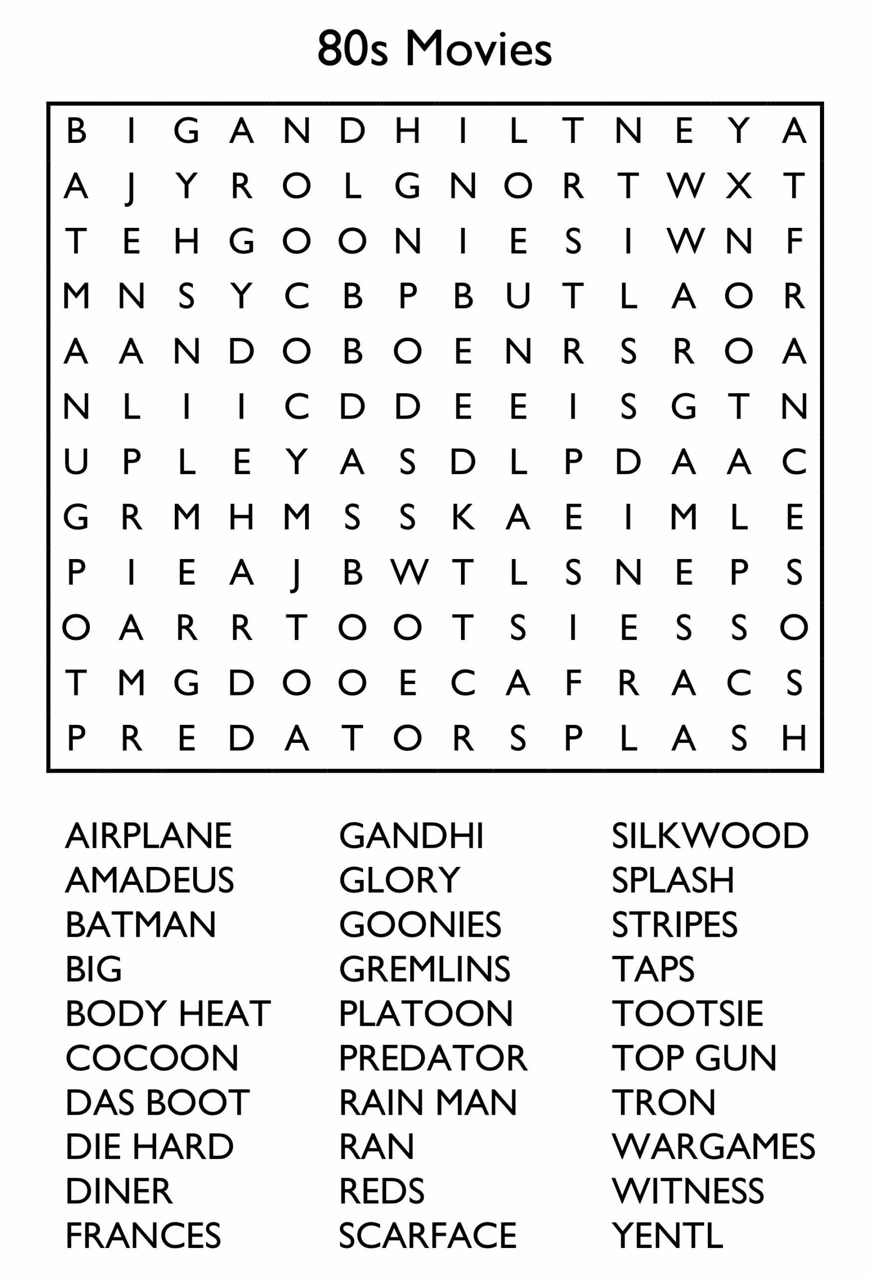 Large Printable Word Search Puzzles Word Search Printable