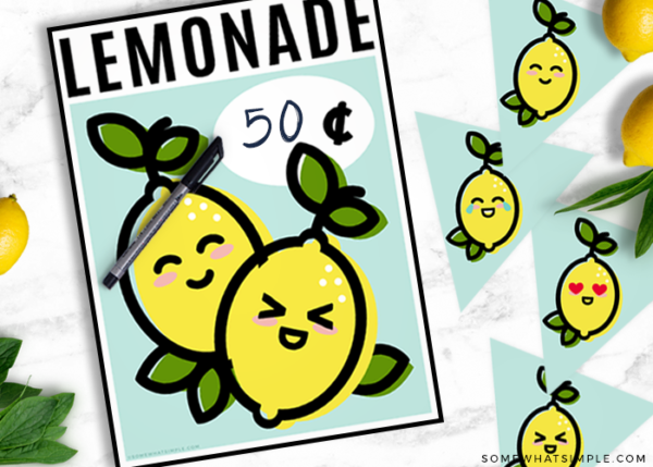 Lemonade Stand Printables