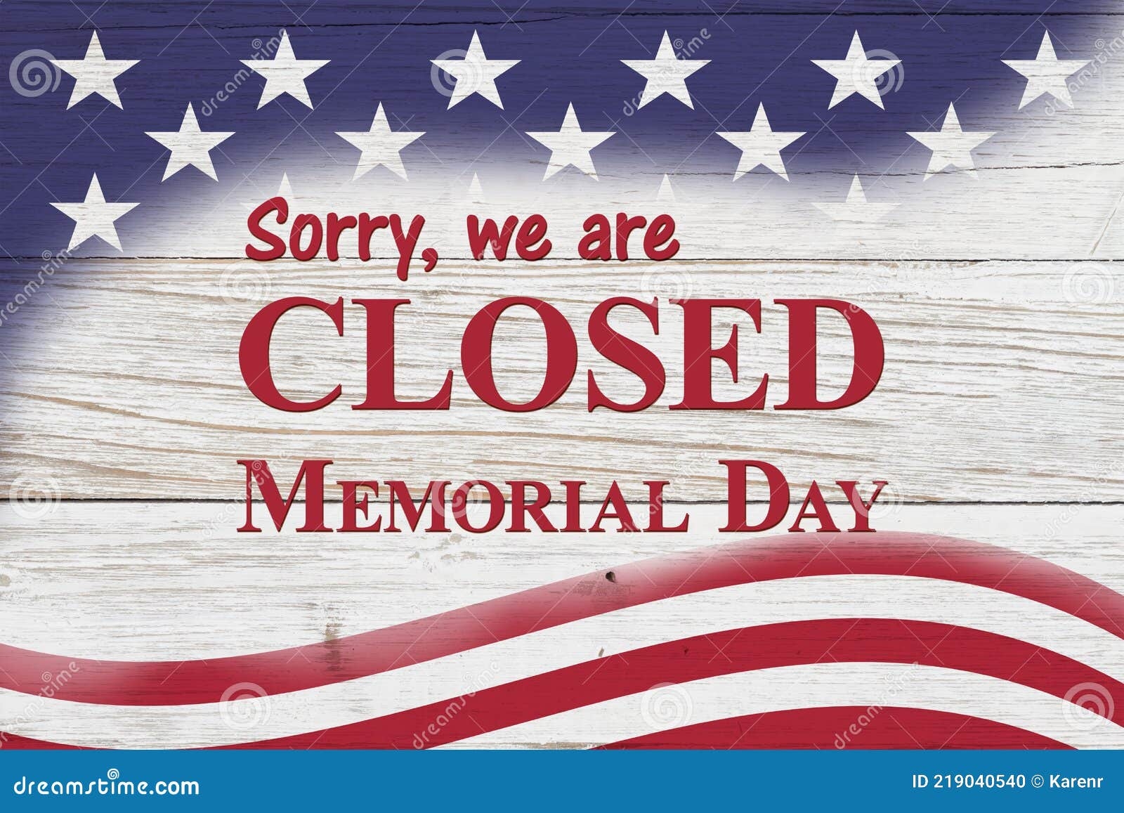Memorial Day 2024 Closed Sign Printable Candra Marita