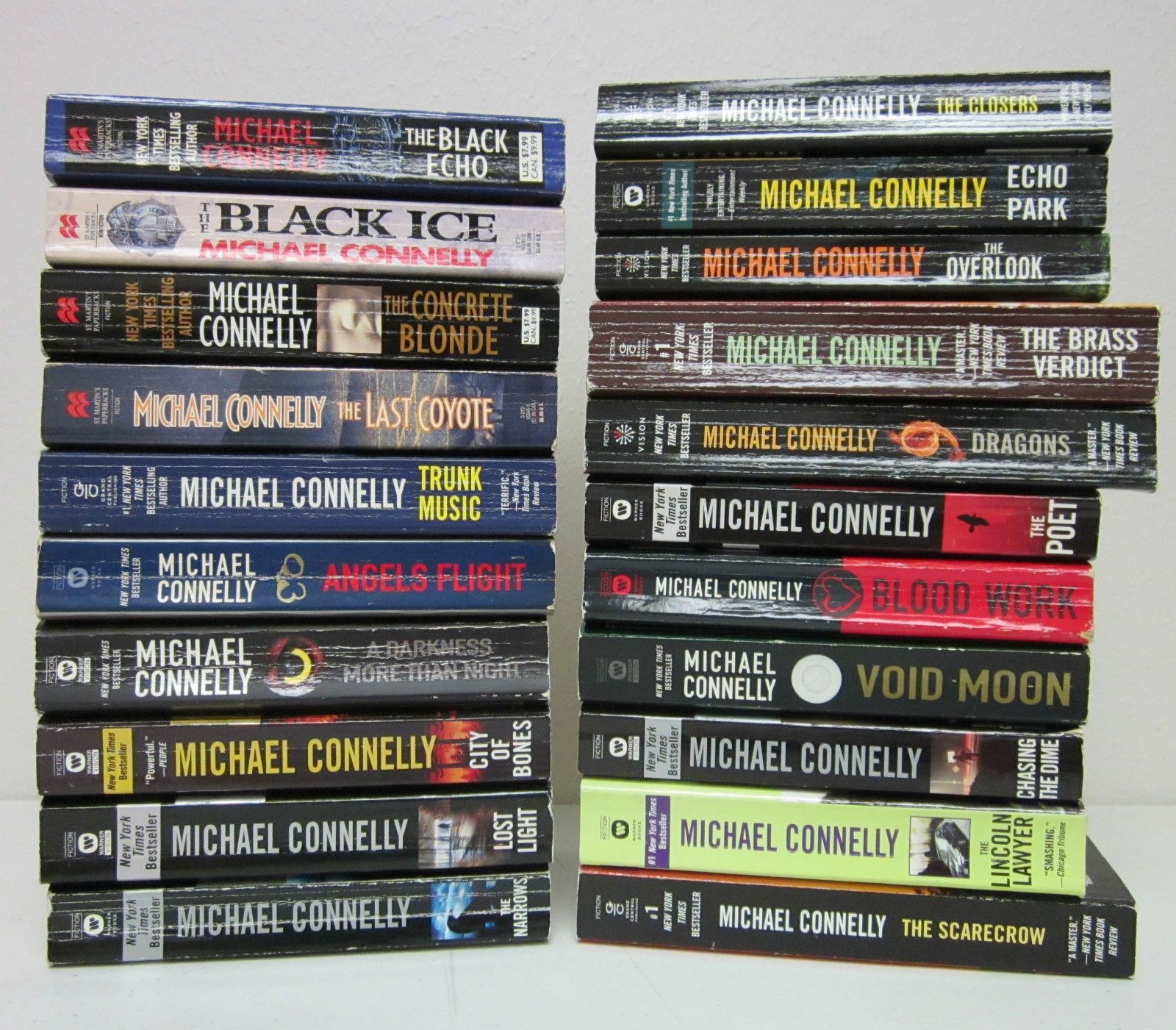 Michael Connelly Books In Order Printable List Printable Word Searches