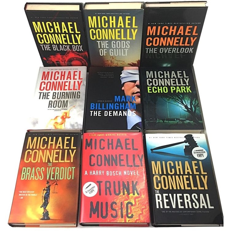 Michael Connelly Books In Order Printable List