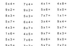 Multiplication Worksheets K12 PrintableMultiplication Printable 