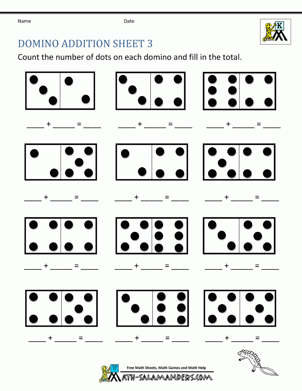 Printable Addition Worksheets Kindergarten Printable Worksheets
