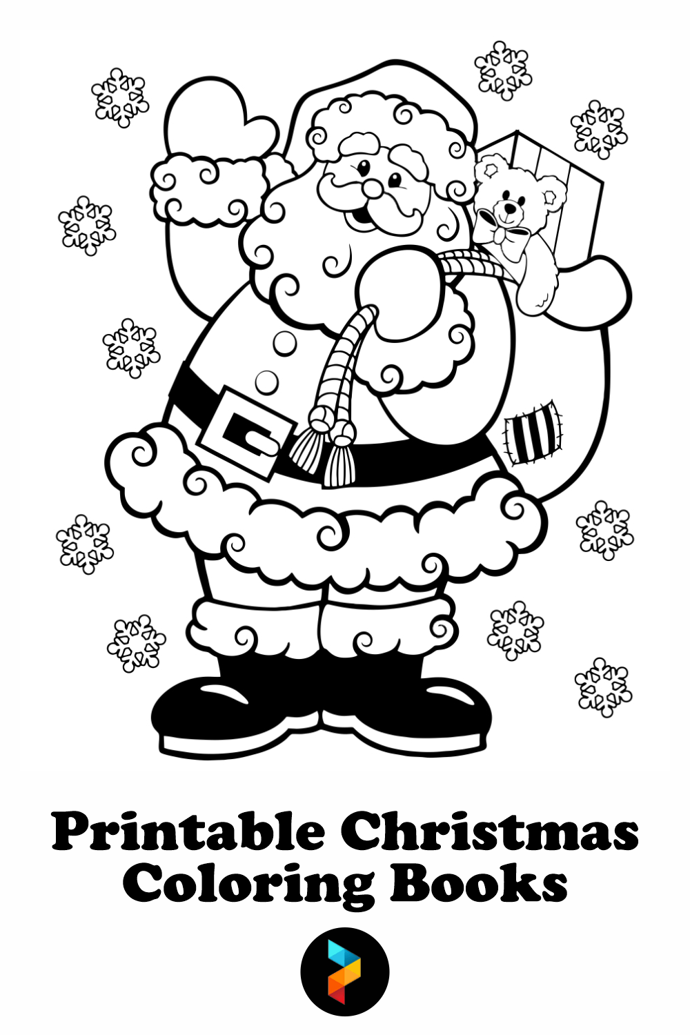 Printable Christmas Coloring Book Calendar Printables