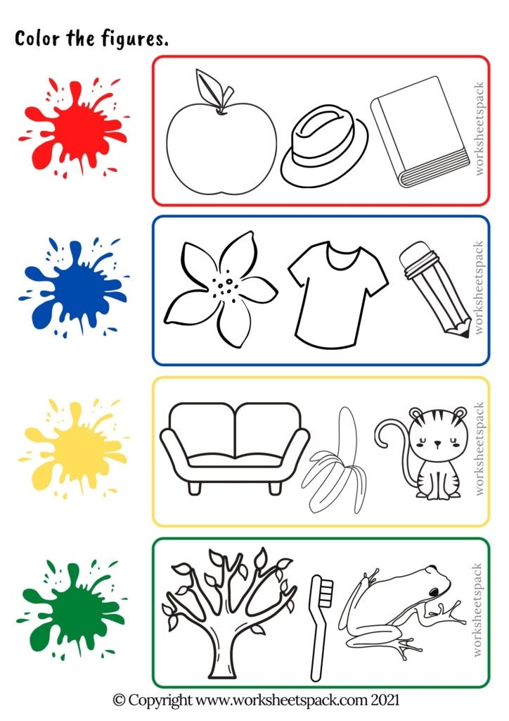 Printable Coloring Worksheets For Nursery Infoupdate