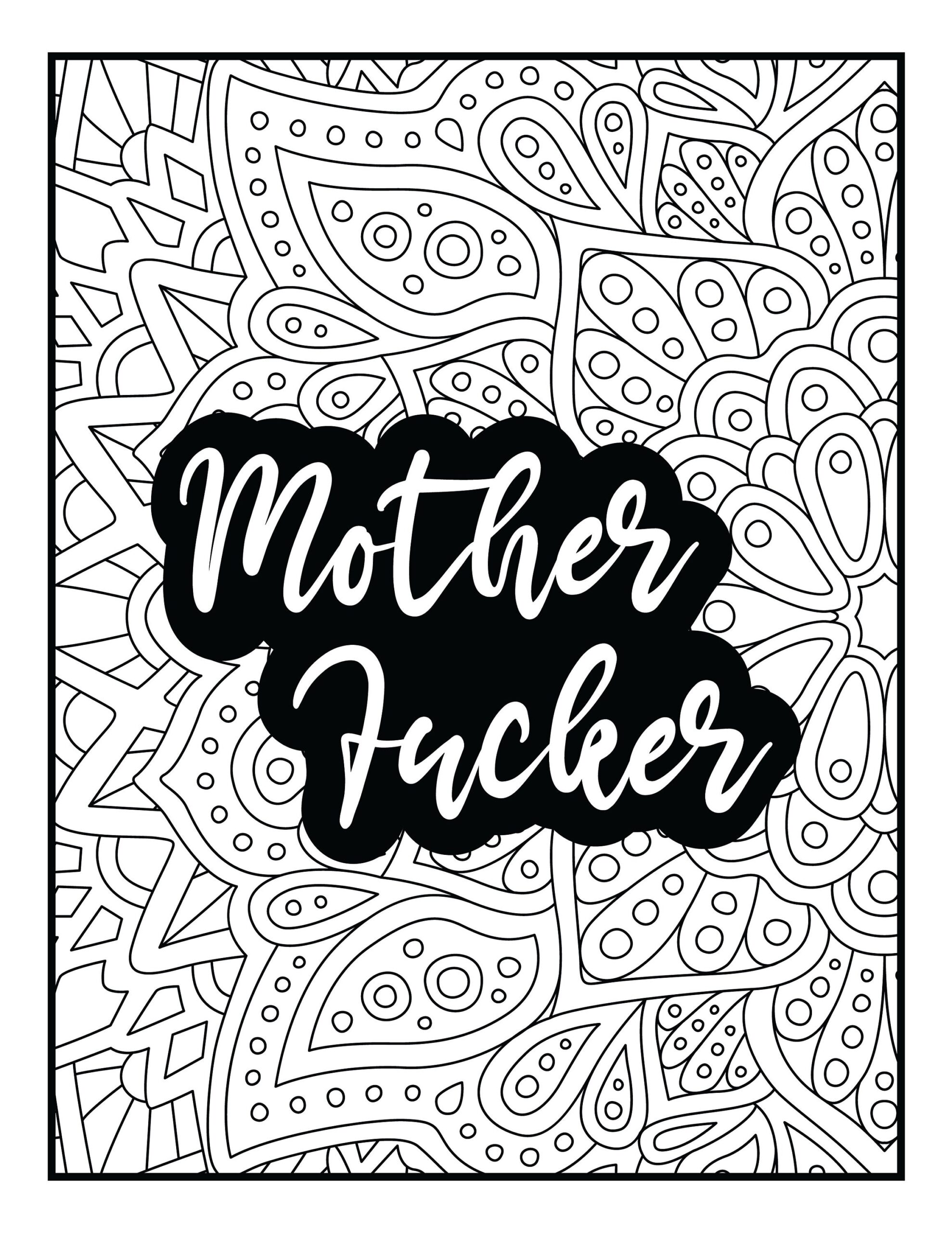 Printable Cuss Word Coloring Pages Printable Word Searches