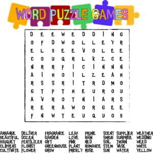 Printable Large Print Word Finds Printable JD
