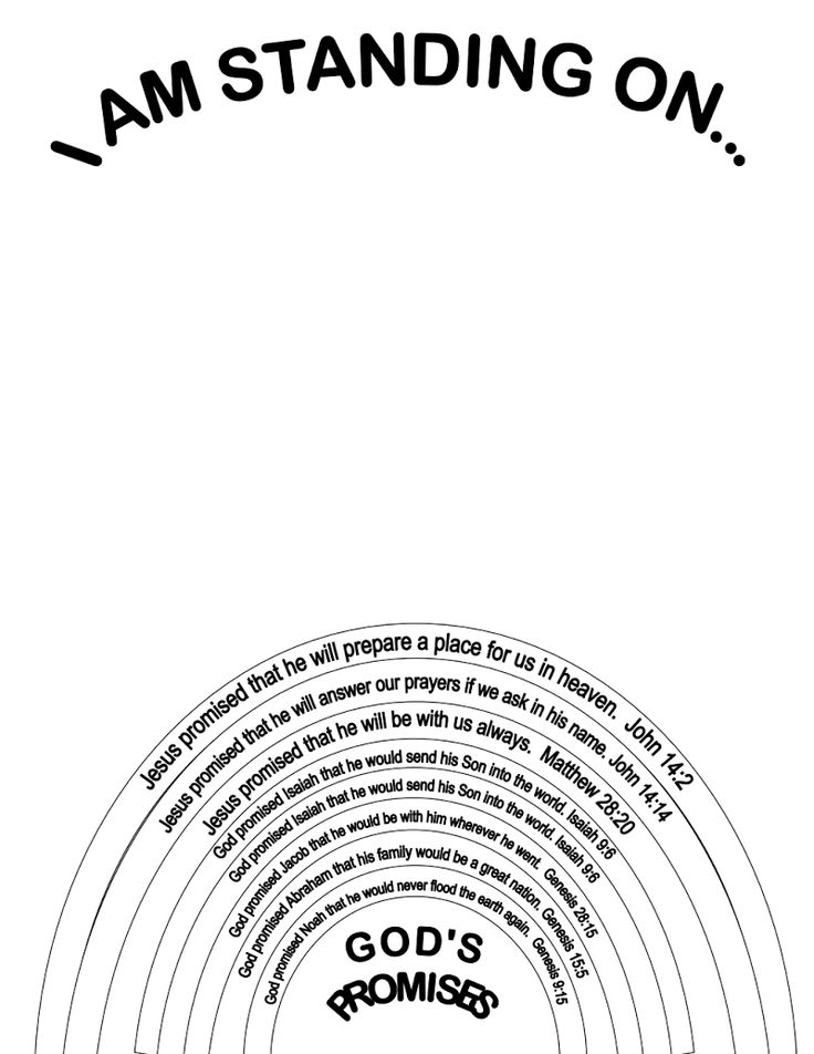 Printable List Of God 39 s Promises Pdf Printable Word Searches
