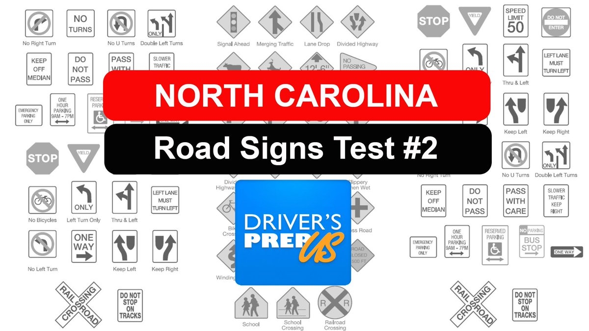 Printable Nc Dmv Road Signs Chart Vrogue co