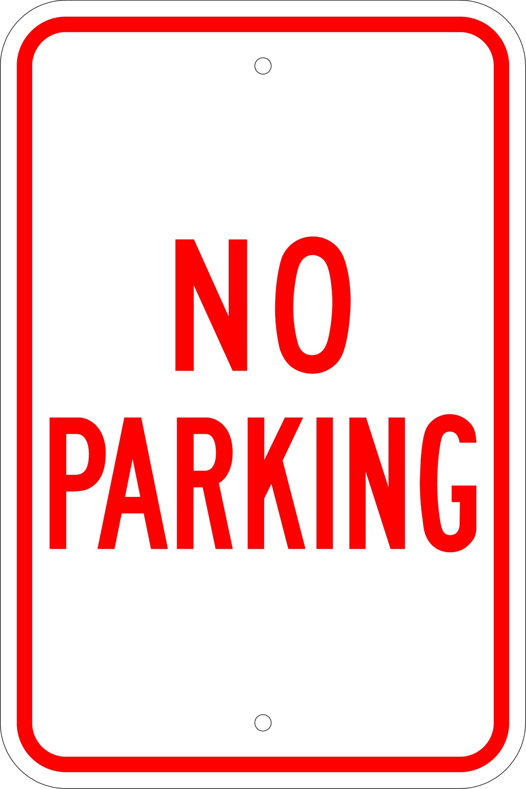 Printable No Parking Signs ClipArt Best