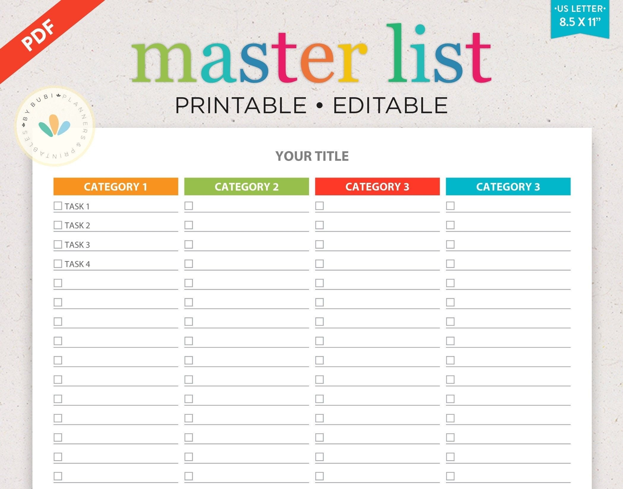 Printable Planner Pages Printables Daily Planner Inserts 