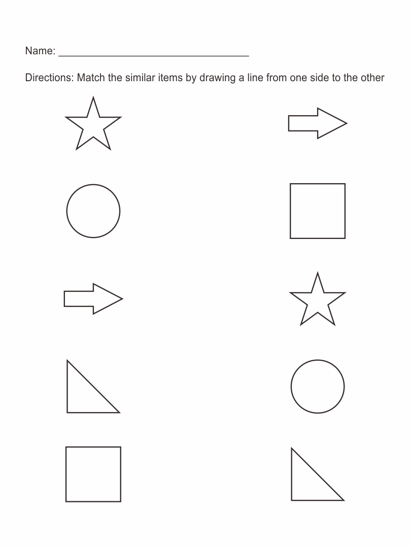 Printable Pre K Worksheets Printable Worksheets