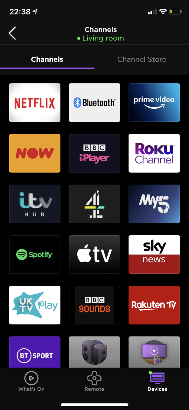 Printable Roku Channel List