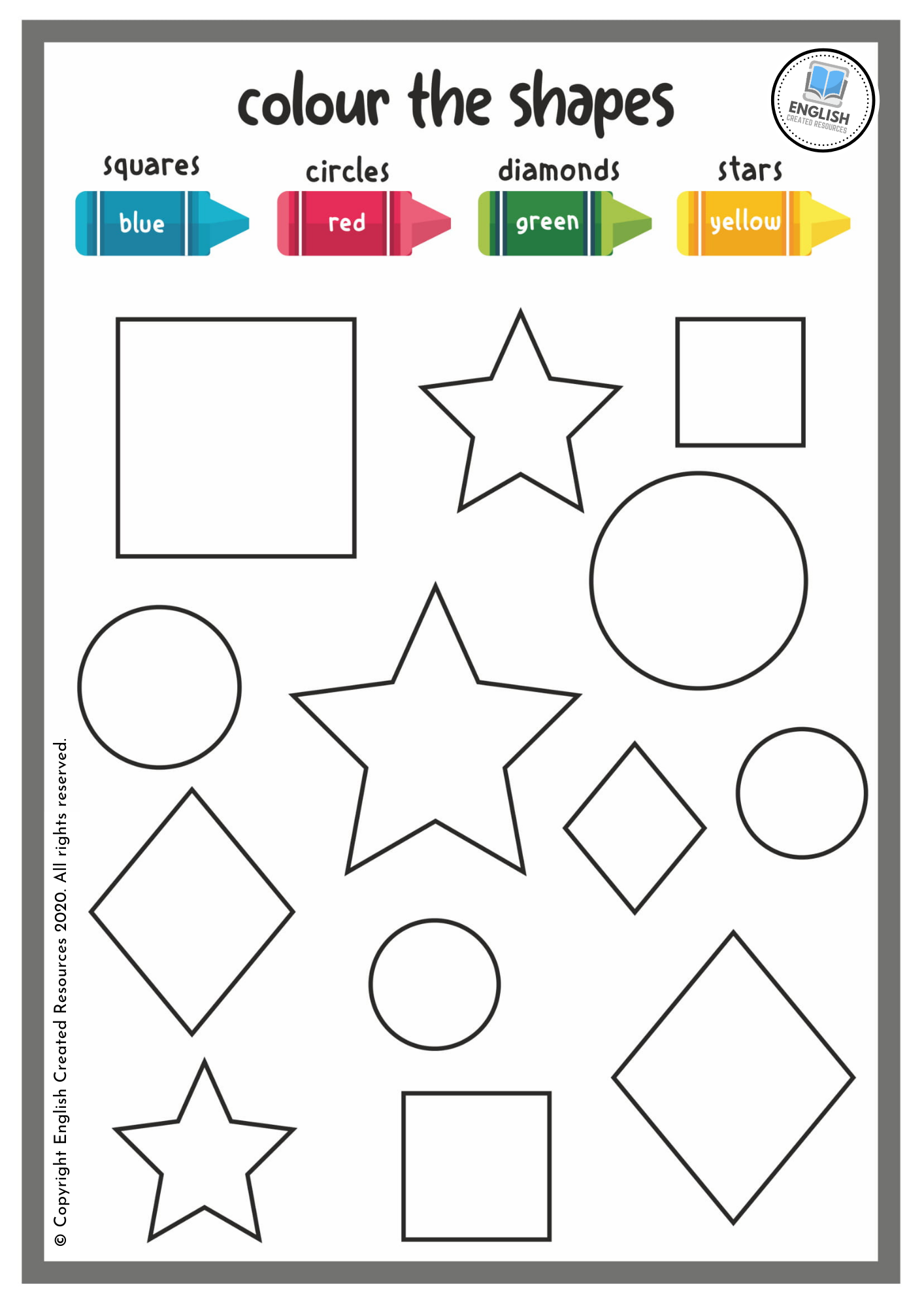 Printable Shapes Worksheets Printable Worksheets