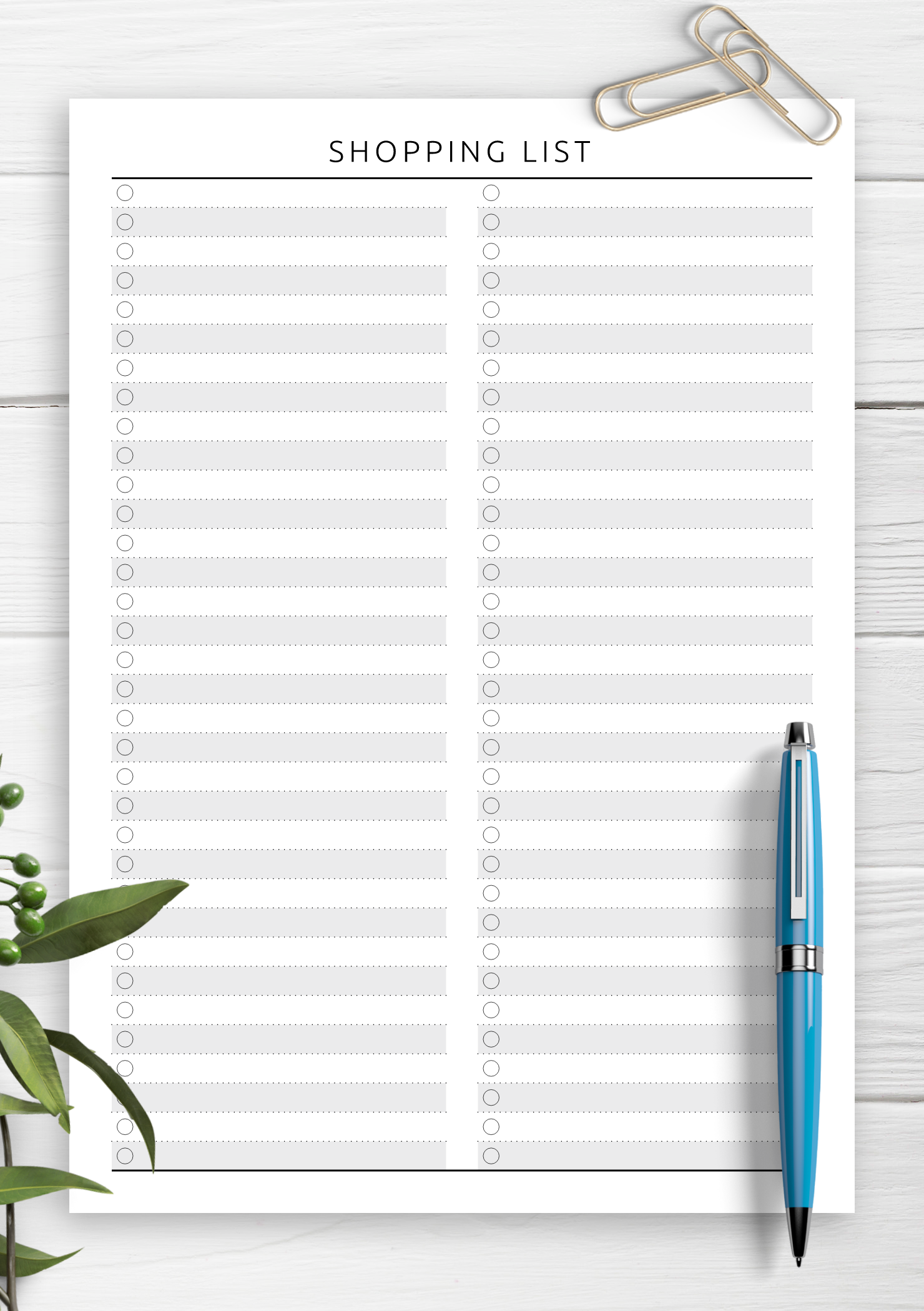Printable Shopping List Template Free Printable Templ Vrogue co
