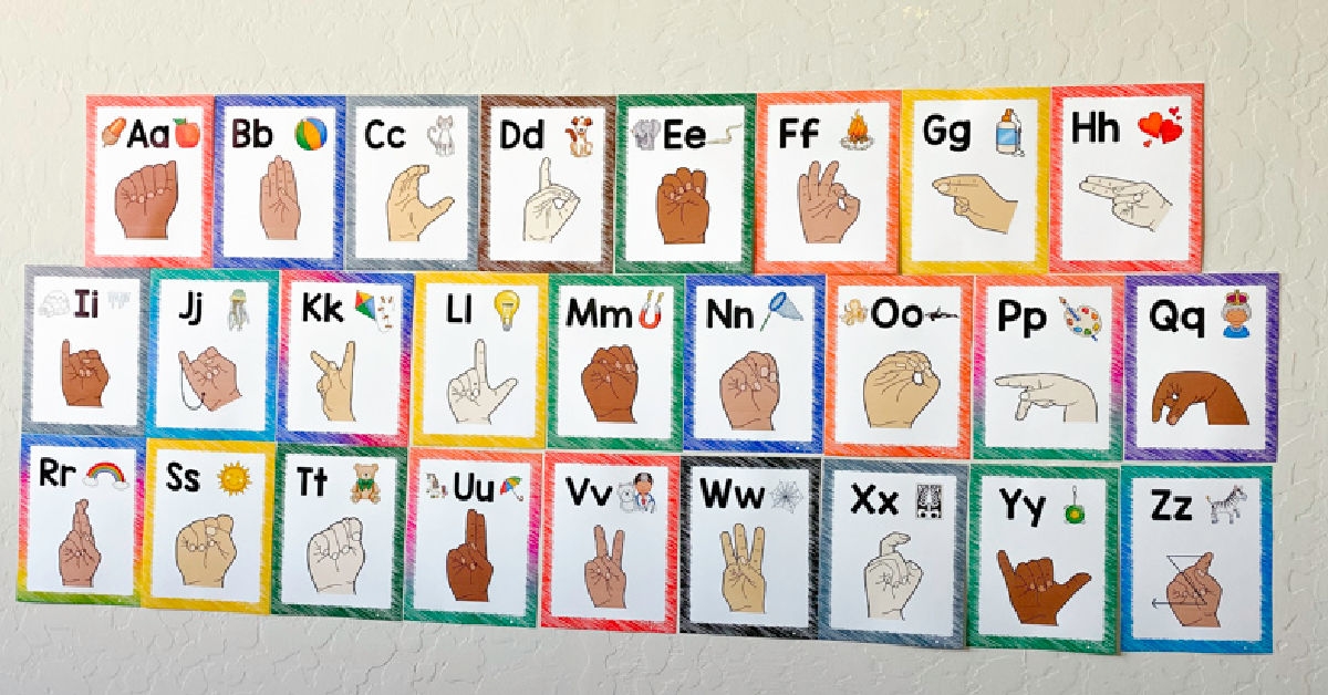 Printable Sign Language Alphabet Dev onallcylinders