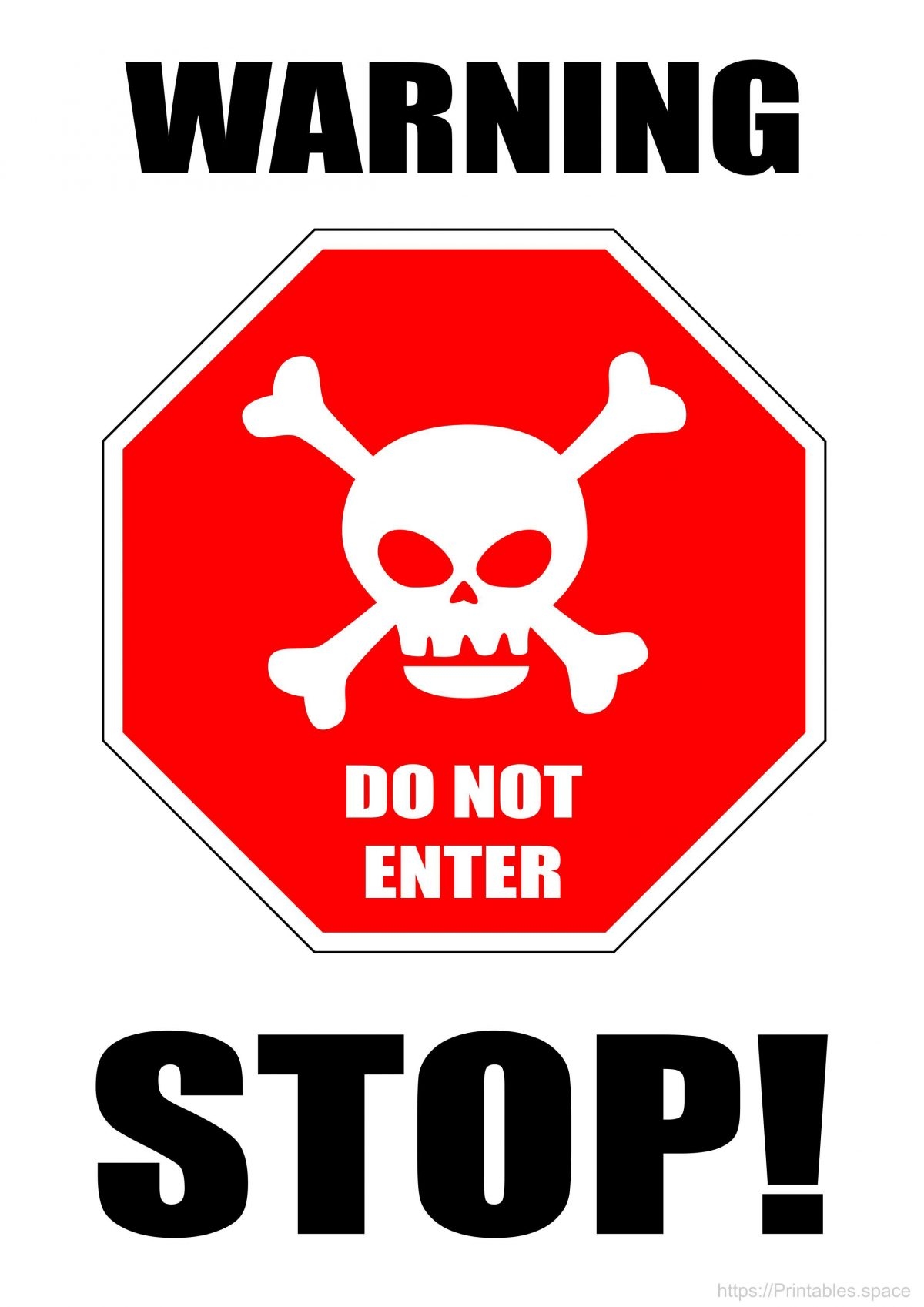 Printable Stop Signs Free Printables