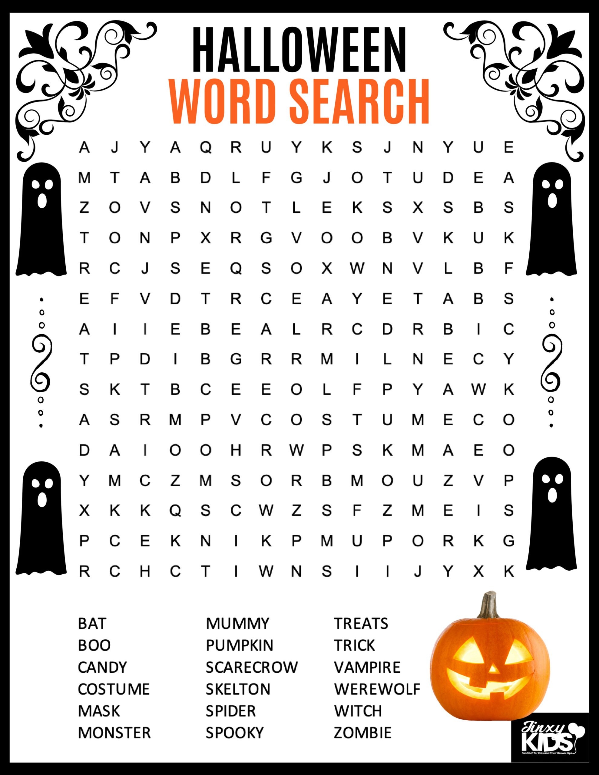 Printable Word Search Puzzle Lights Crystal
