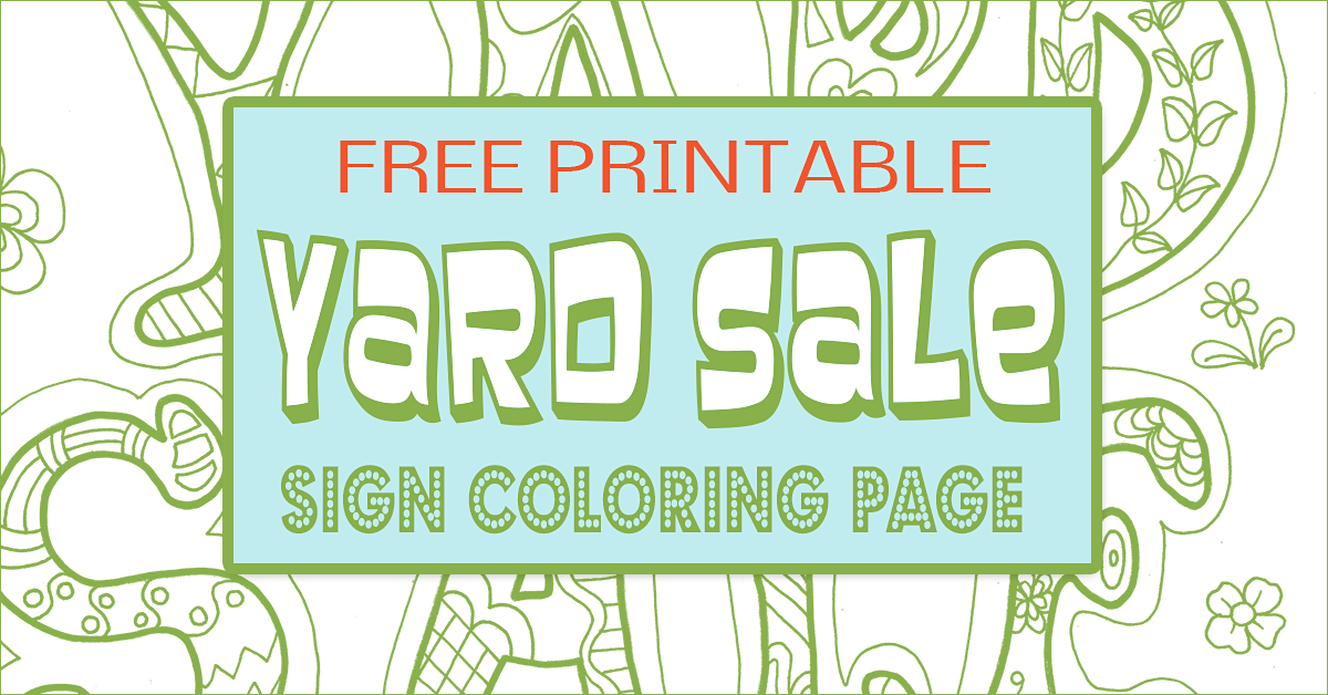 Printable Yard Signs
