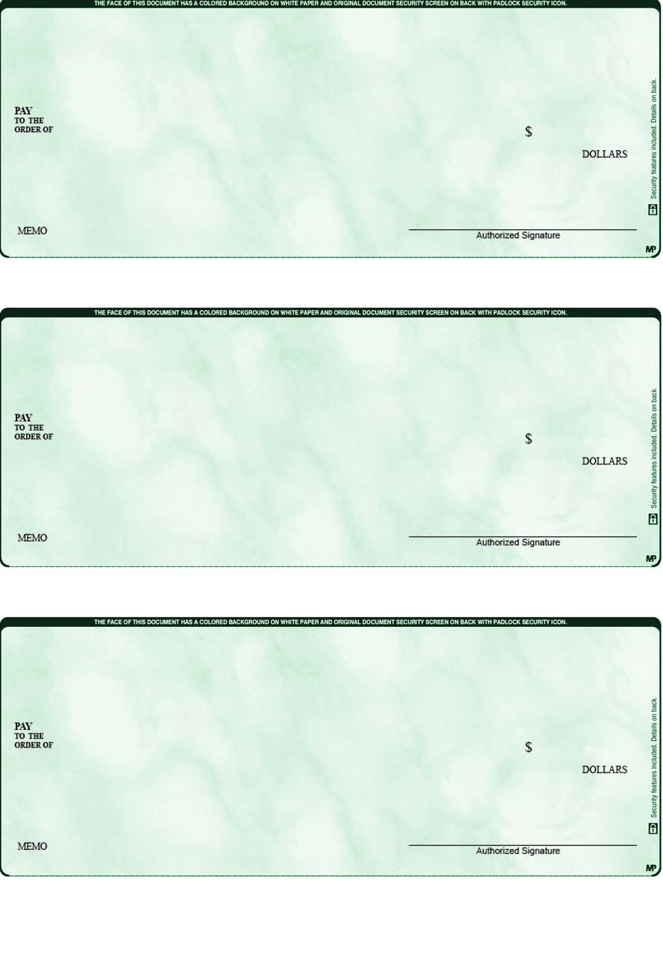 Quicken Printable Checks