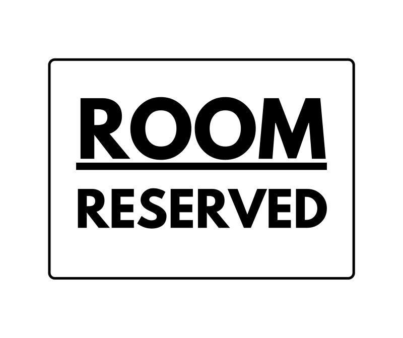 Reserved Sign Printable Templates Free PDF Downloads 