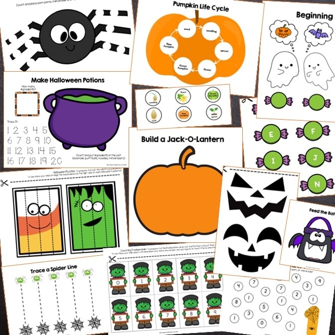 Spooky Fun Free Halloween Worksheets For Kids Printable Activities