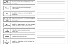 Teach Child How To Read Free Printable Nutrition Worksheets For Adults 