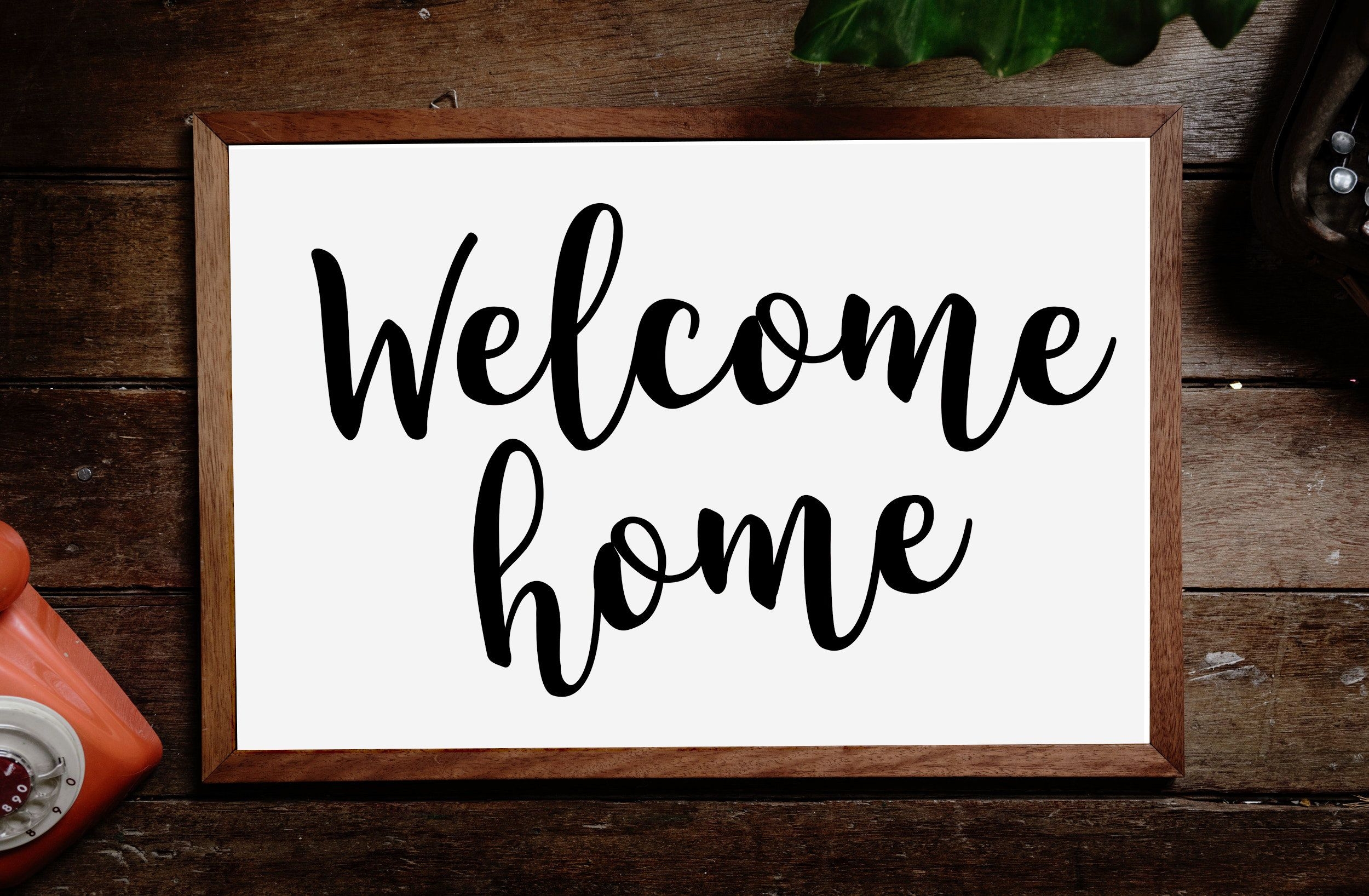 Welcome Home Printable Sign