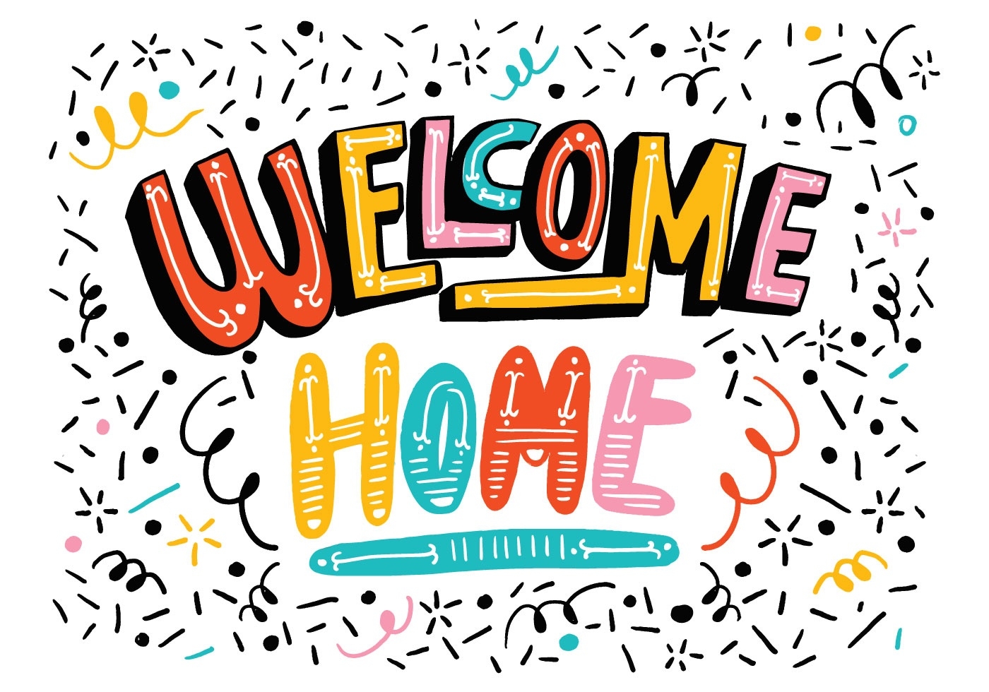 Welcome Home Printable Sign
