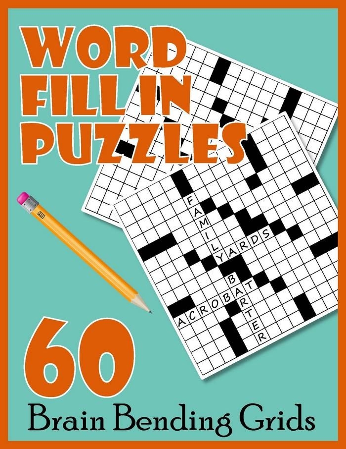 Word Fill In Puzzles A Printable Puzzle Book Fill In Puzzles