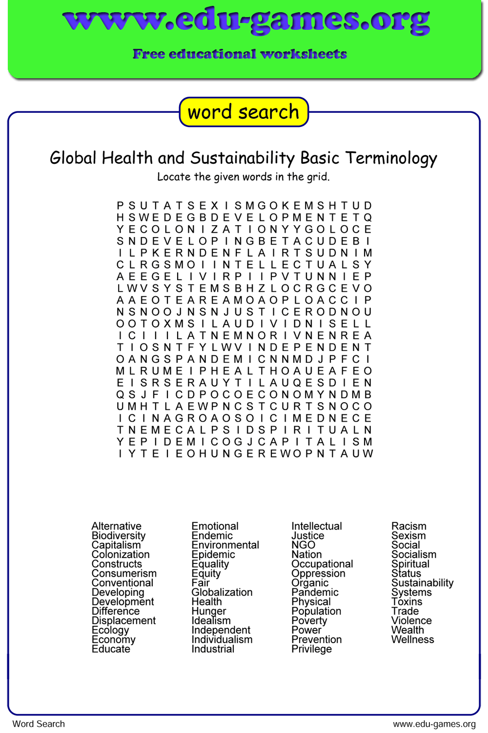 Word Search Puzzle Generator Printable Word Puzzle Maker Printable 